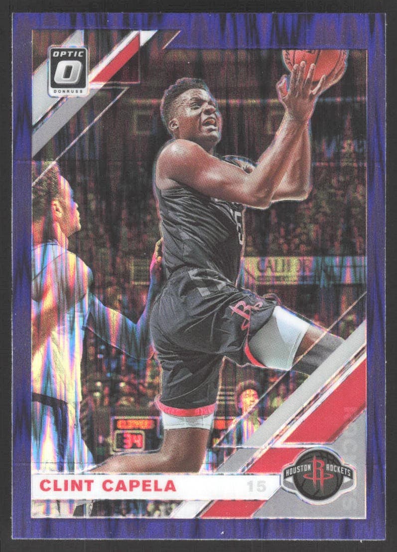 Clint Capela Purple 2019 Donruss Optic 2019 Donruss Optic
