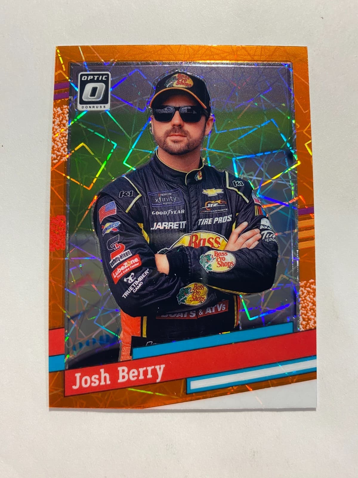 Josh Berry 2024 Panini 2024 Panini orange-velocity example 1