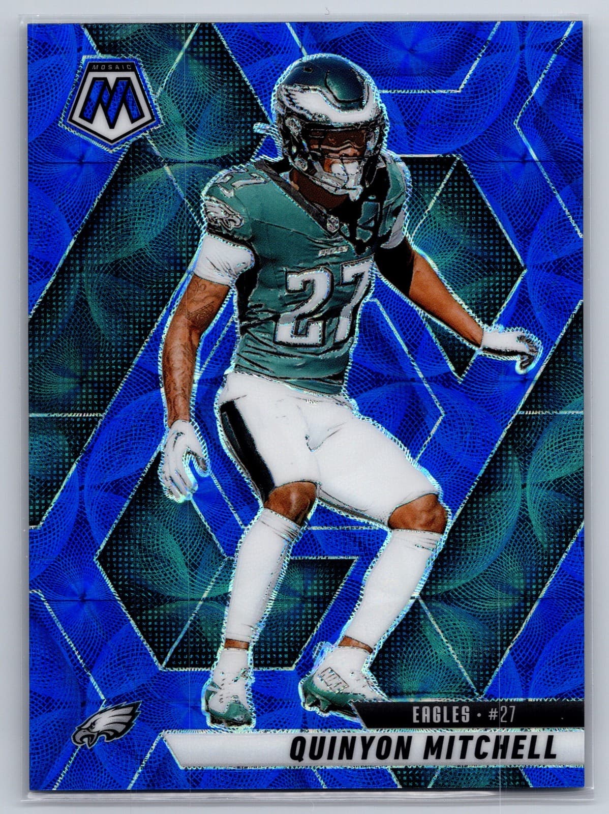 Quinyon Mitchell Blue 2025 Panini Mosaic 2025 Panini Mosaic