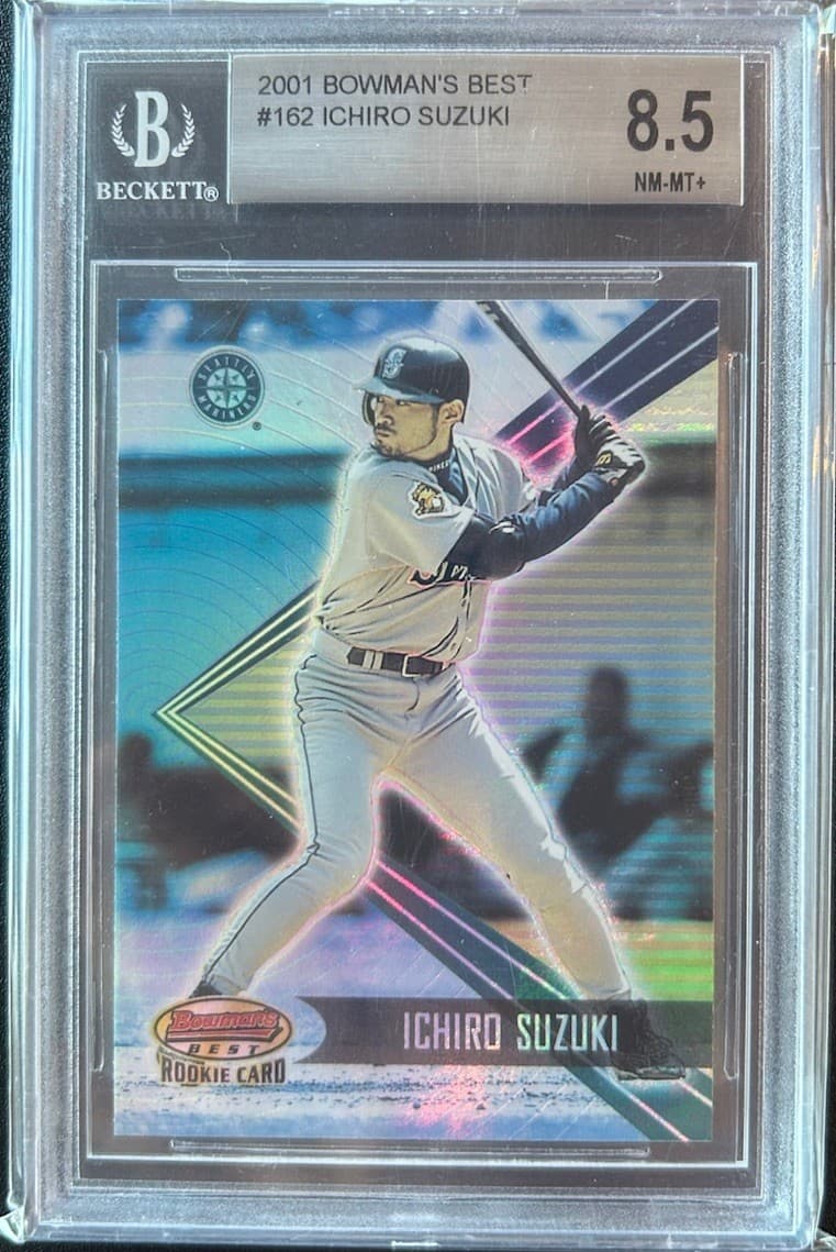 Ichiro Suzuki 2001 bowman Bowman's Best