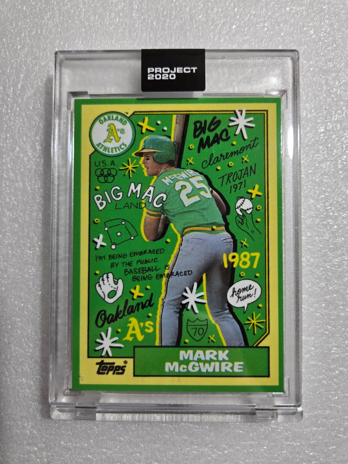 Project Mark Mc 2020 Topps 2020 Topps