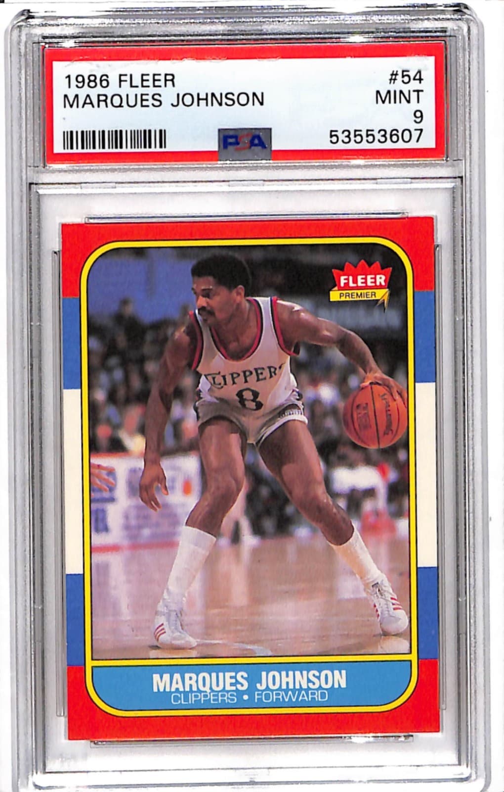 Marques Johnson 1986 Fleer 1986 Fleer