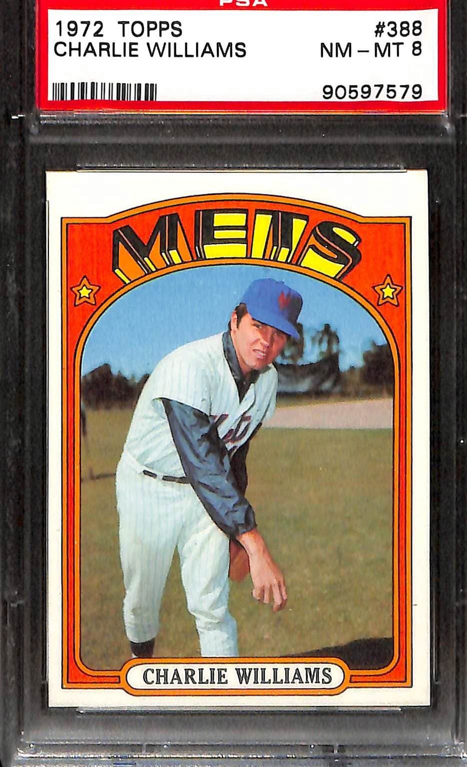 Charlie Williams 1972 topps Topps