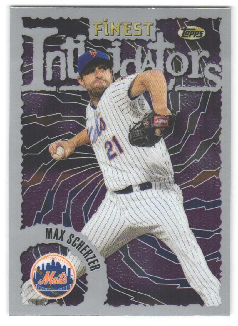 Flashbacks Max Scherzer 2023 Topps Finest 2023 Topps Finest