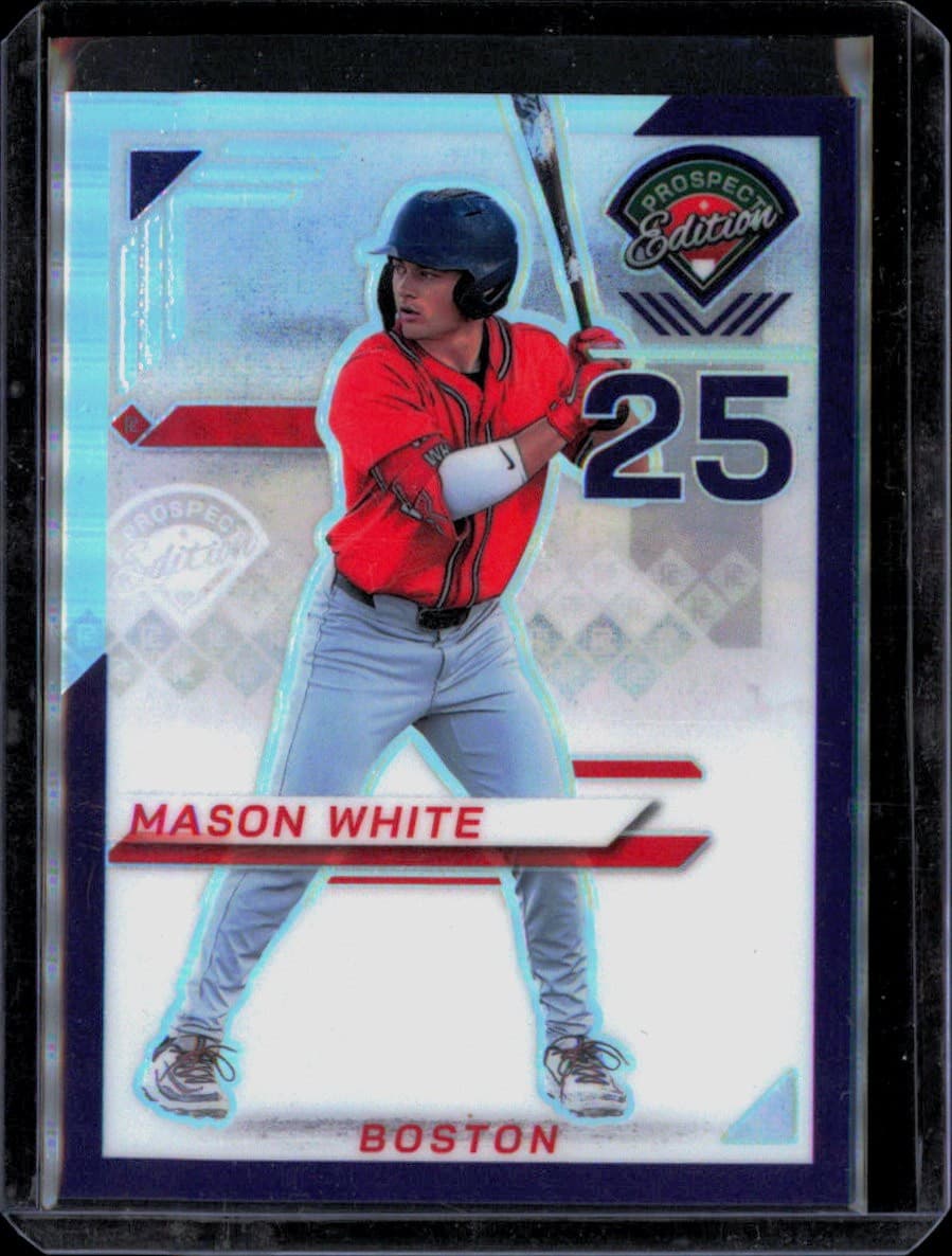 Prospect Edition Mason 2025 Panini 2025 Panini purple