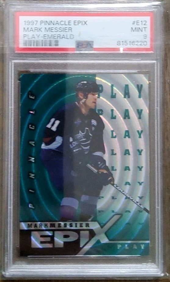 Mark Messier trading card