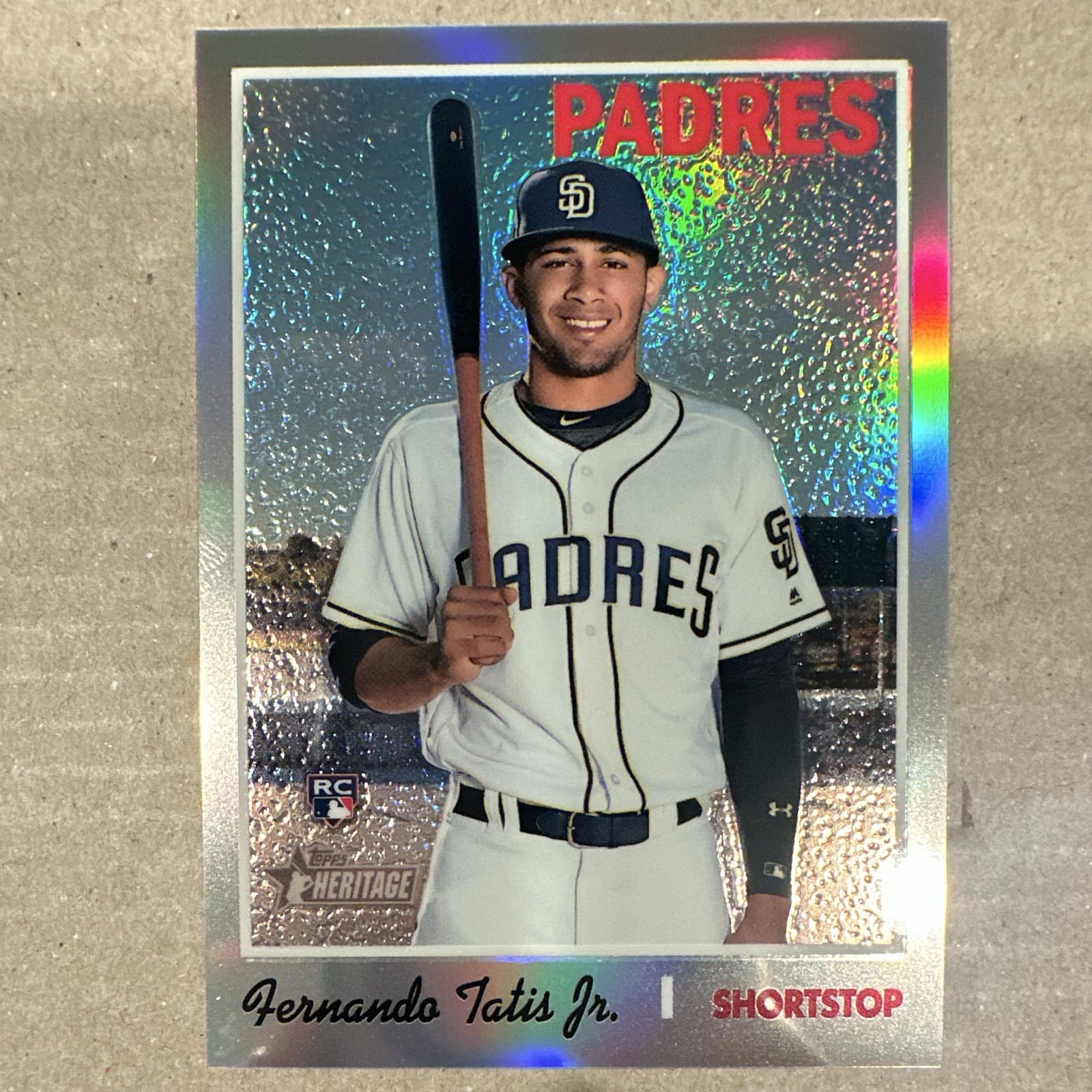HIGH NUMBER FERNANDO TATIS JR 2019 Topps Heritage 2019 Topps Heritage