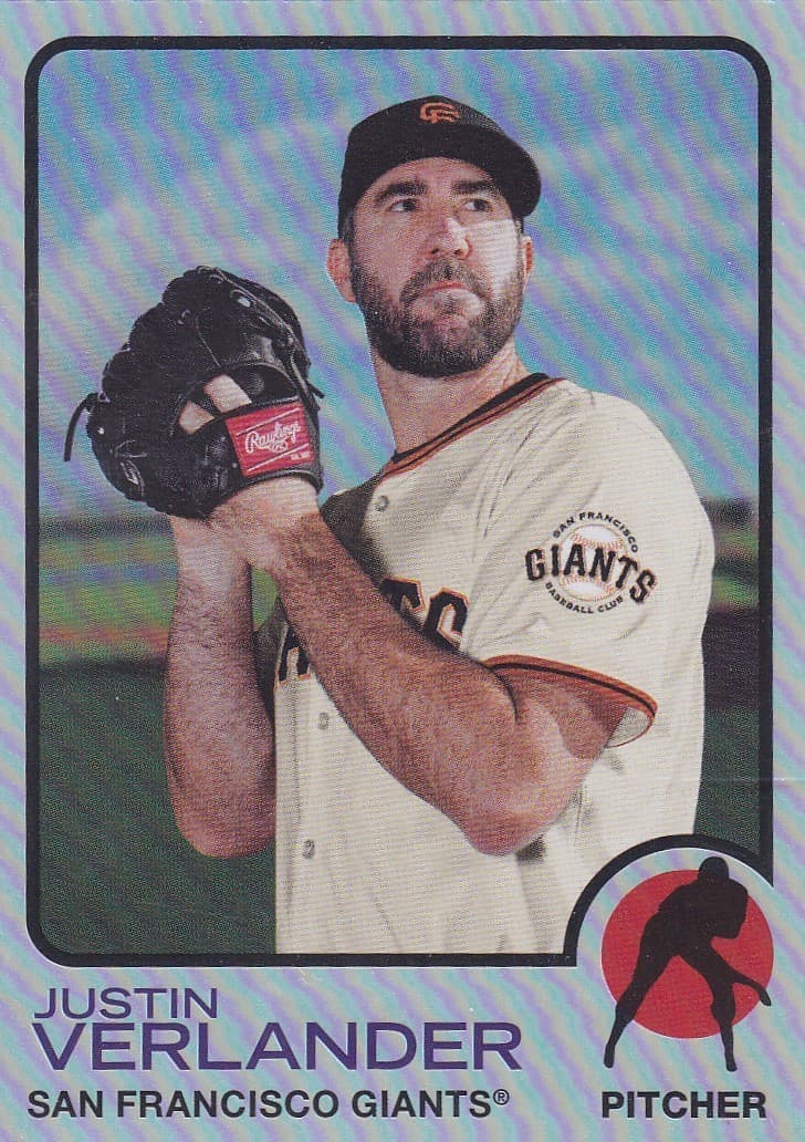 JUSTIN VERLANDER 25TH ANNIVERS 2025 Topps Heritage 2025 Topps Heritage