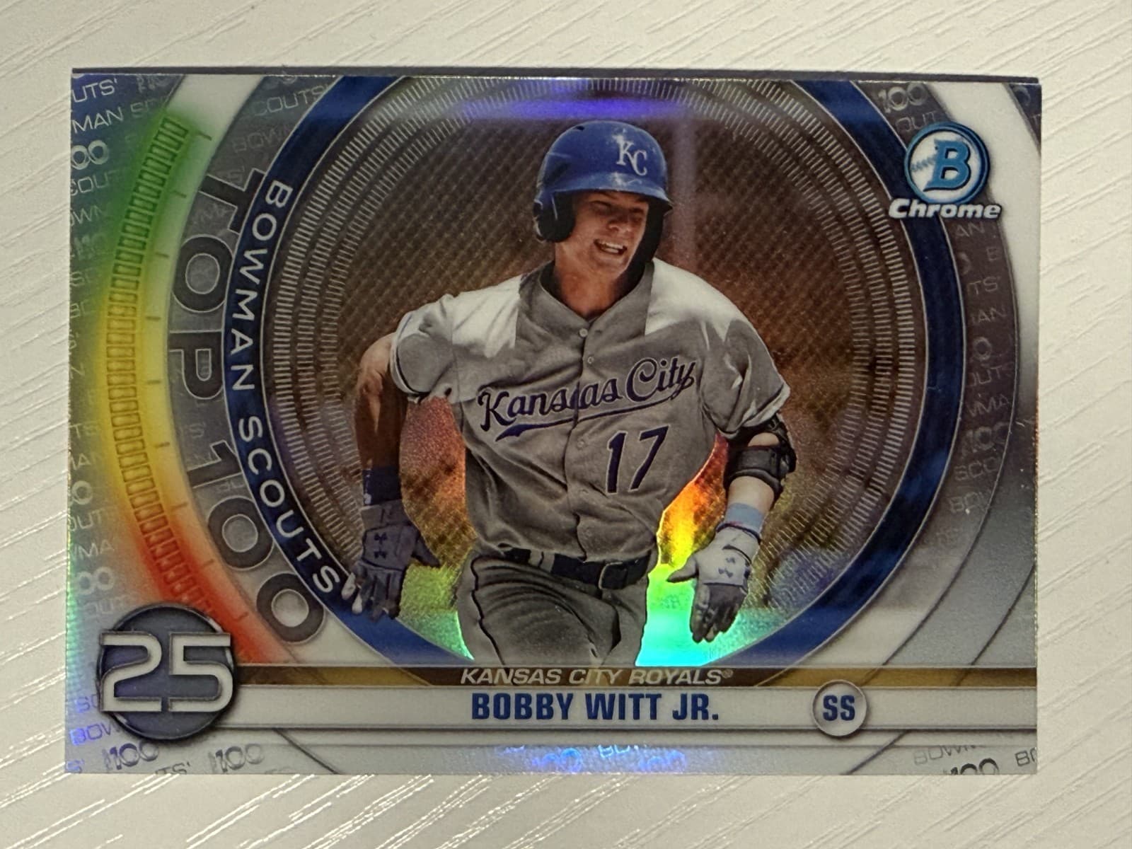 Bobby Witt Jr 2020 Bowman Chrome 2020 Bowman Chrome