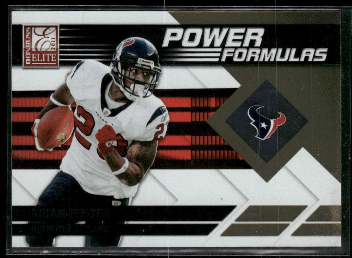 Elite Arian Foster 2011 Donruss