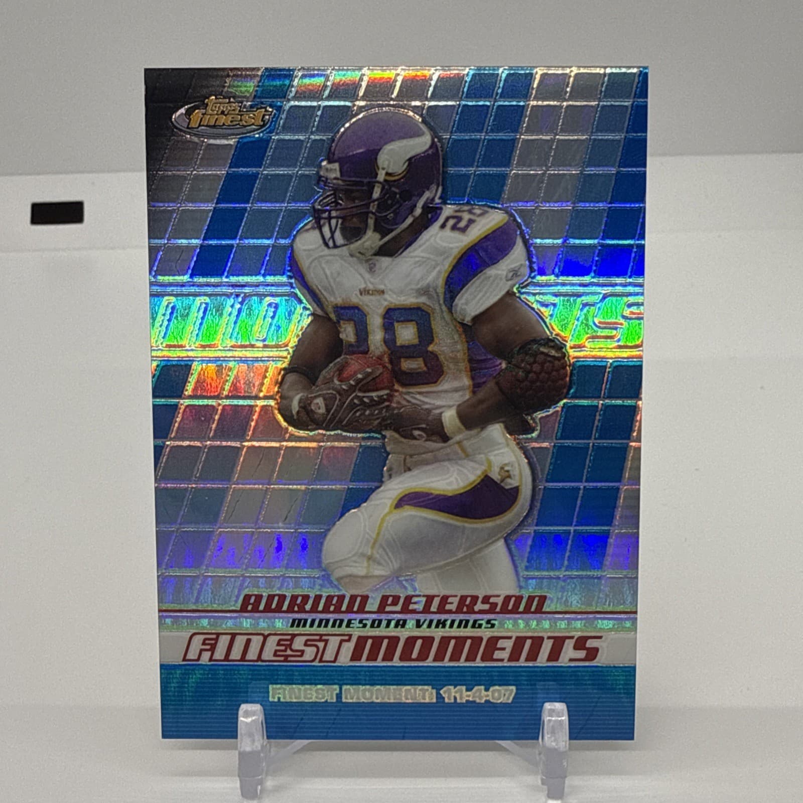 Finest Moments Blue 2008 Topps Finest