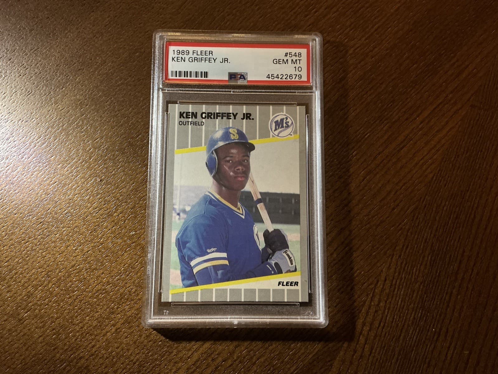 KEN GRIFFEY JR.~ -10 -MT BASEB 1989 Fleer 1989 Fleer