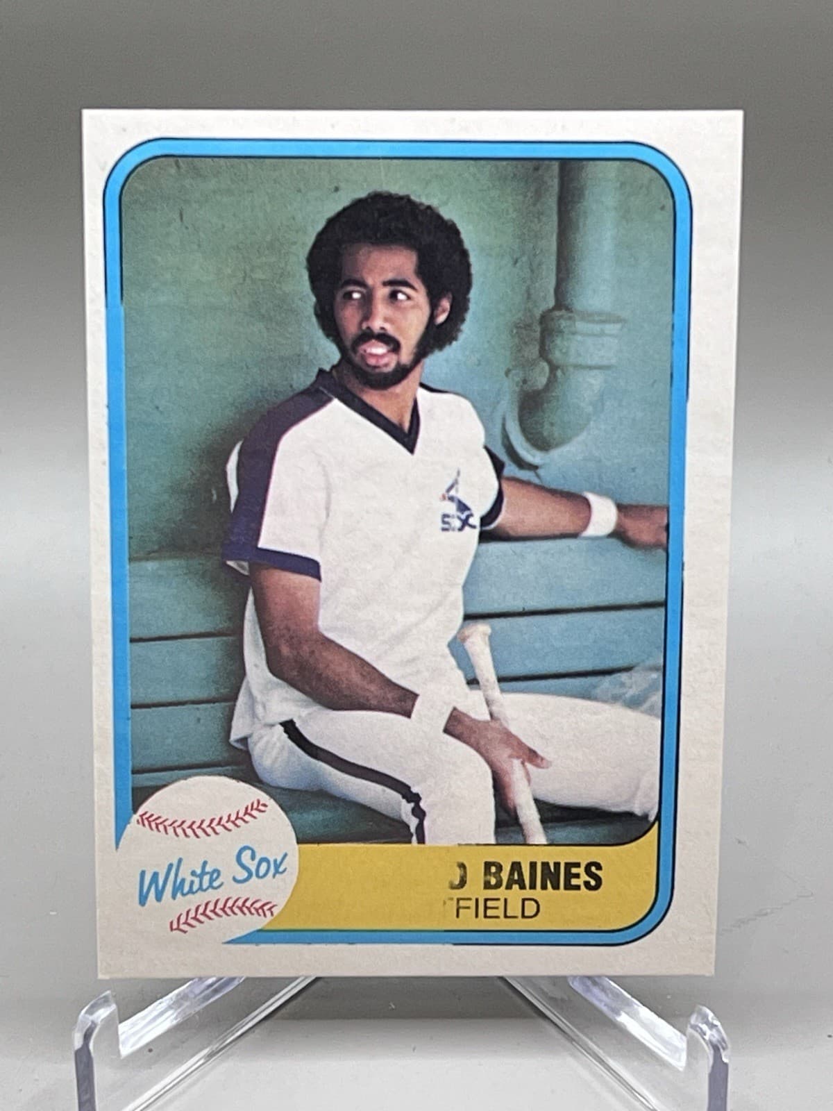 Harold Baines 1981 Fleer 1981 Fleer