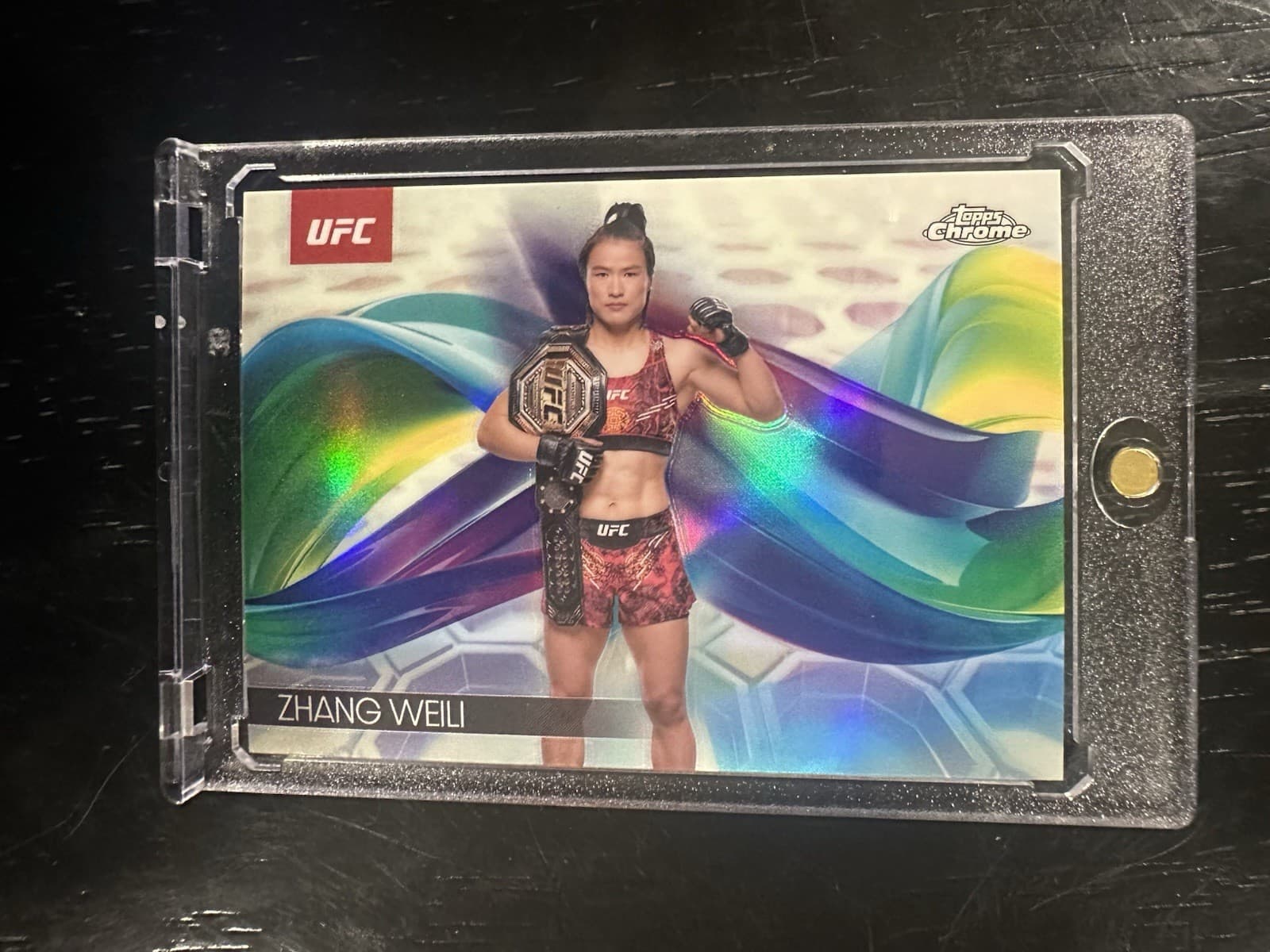 Helix Zhang Weili 2025 Topps