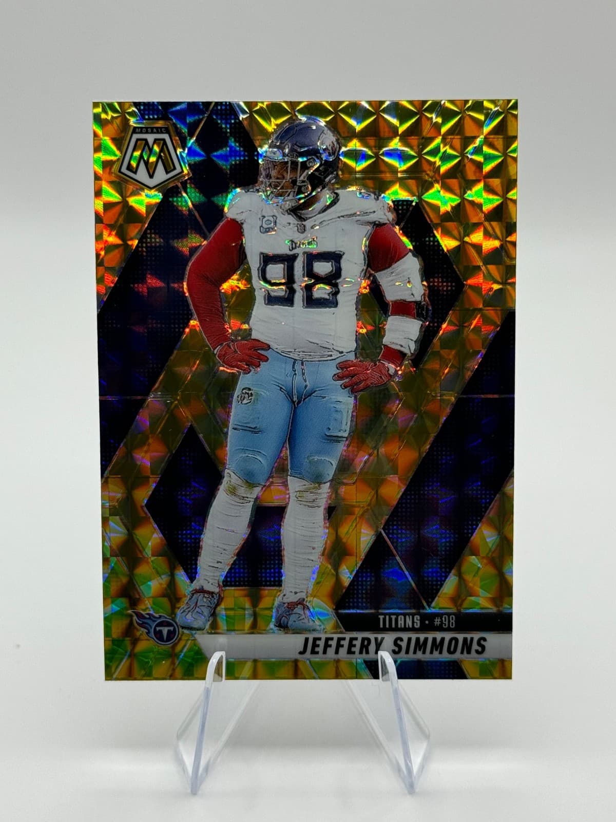 Jeffery Simmons Mosaic 2025 Panini Mosaic 2025 Panini Mosaic
