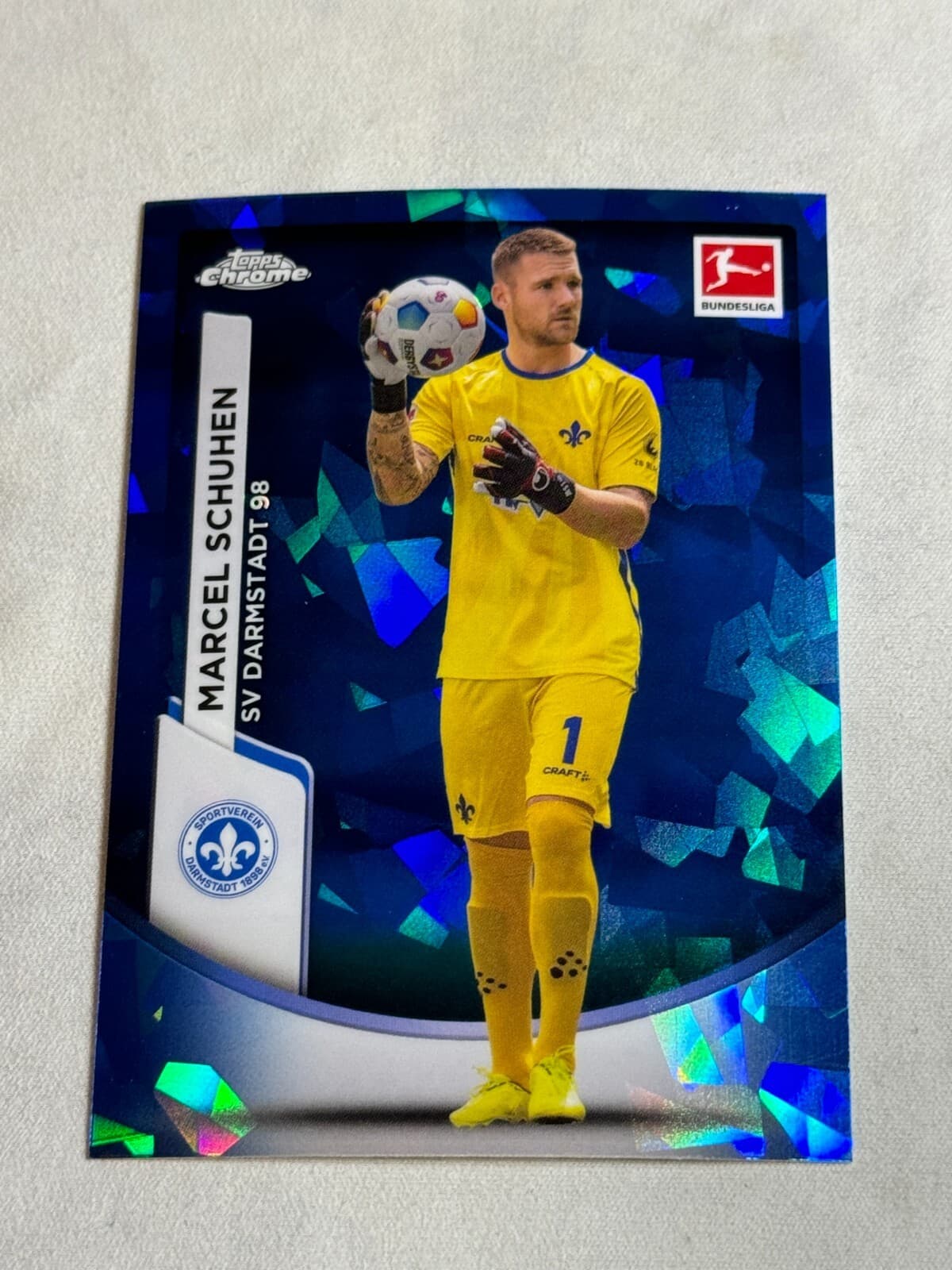 Sapphire Bundesliga Marcel 2023 Topps Chrome