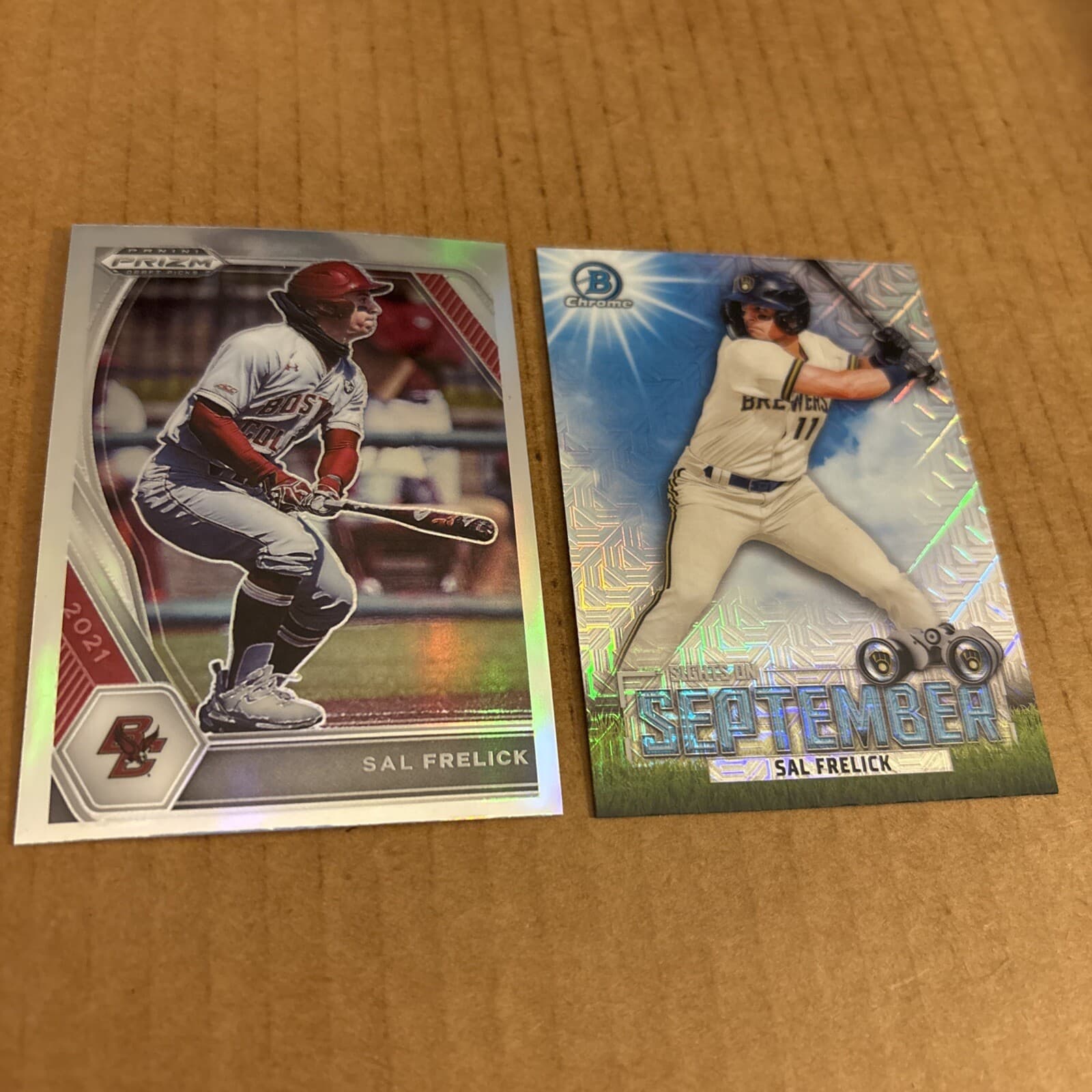 SAL FRELICK SILVER & MEGA (e1) 2021 Bowman Chrome