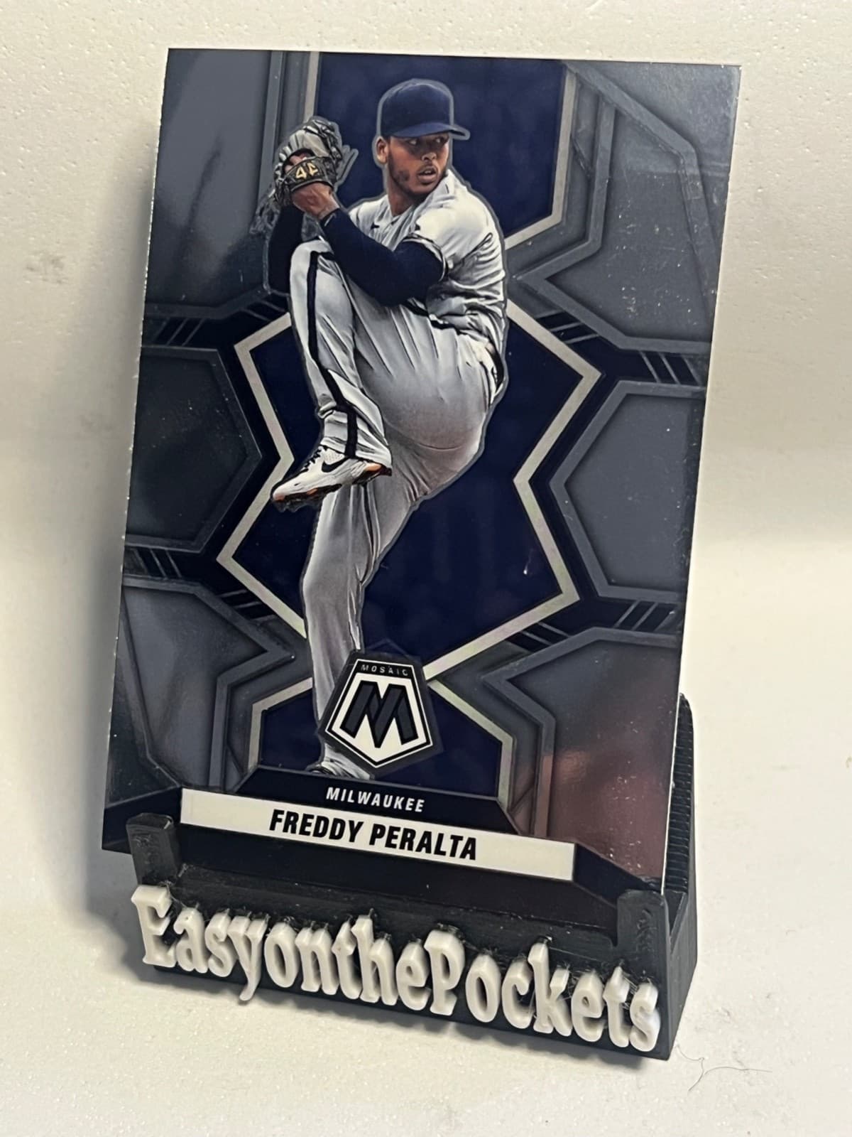 Freddy Peralta Brewers 2022 Panini Mosaic 2022 Panini Mosaic