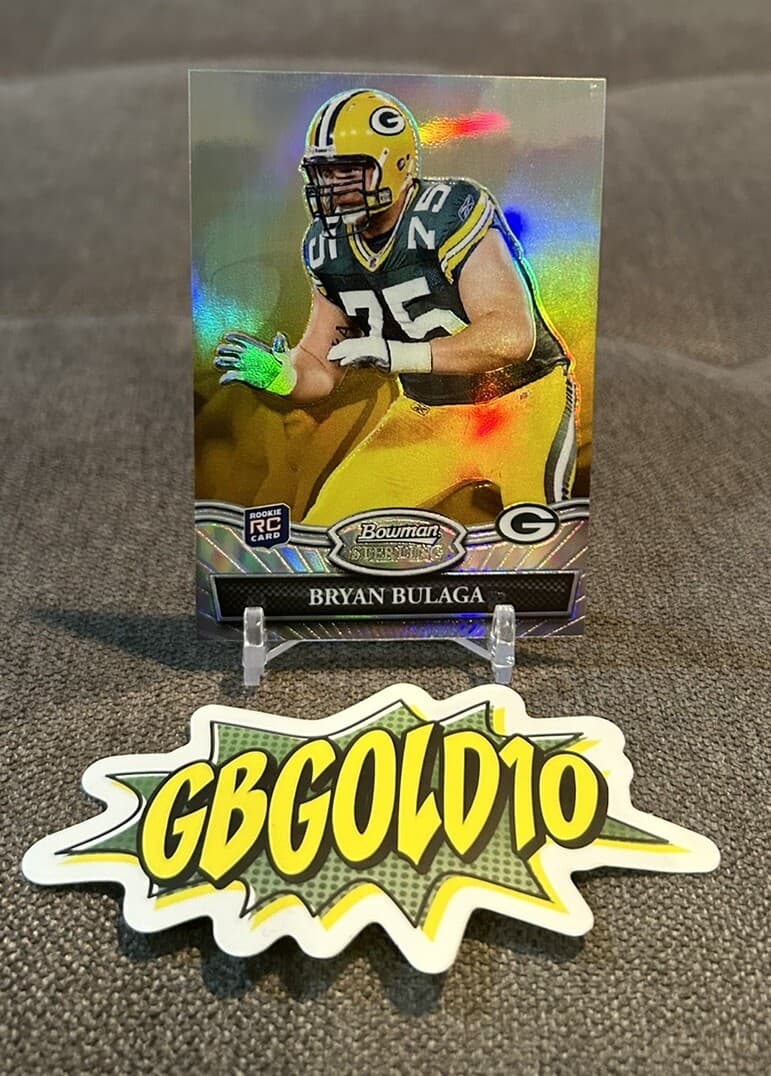 Football Bryan Bulaga 2010 Bowman Sterling