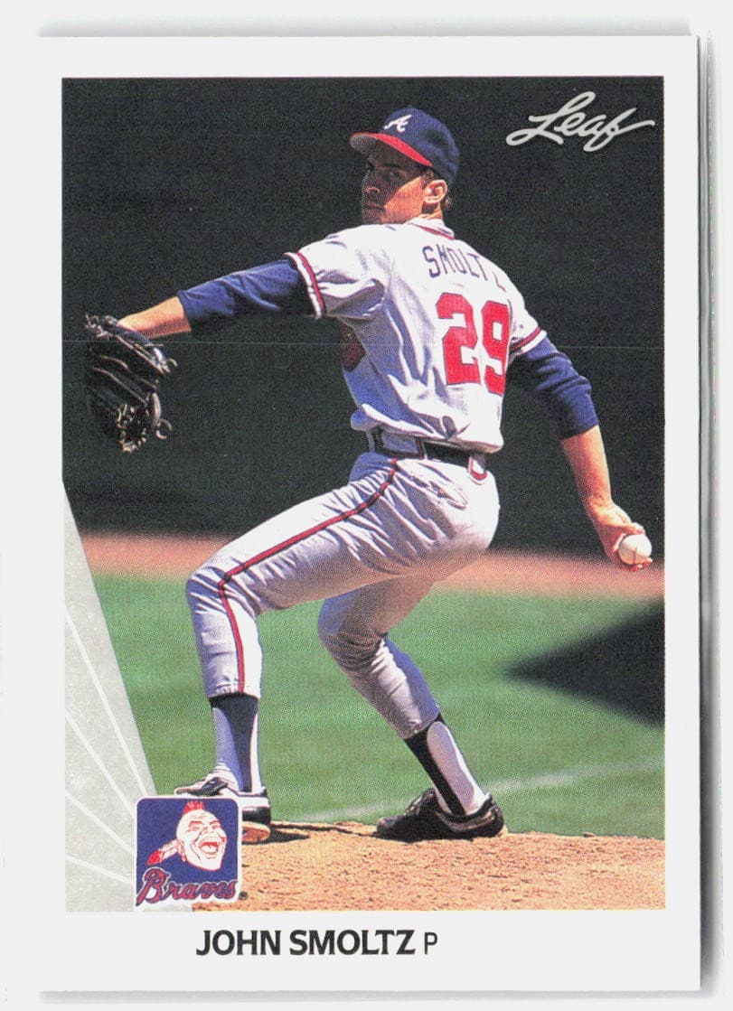 John Smoltz 1990 Leaf 1990 Leaf