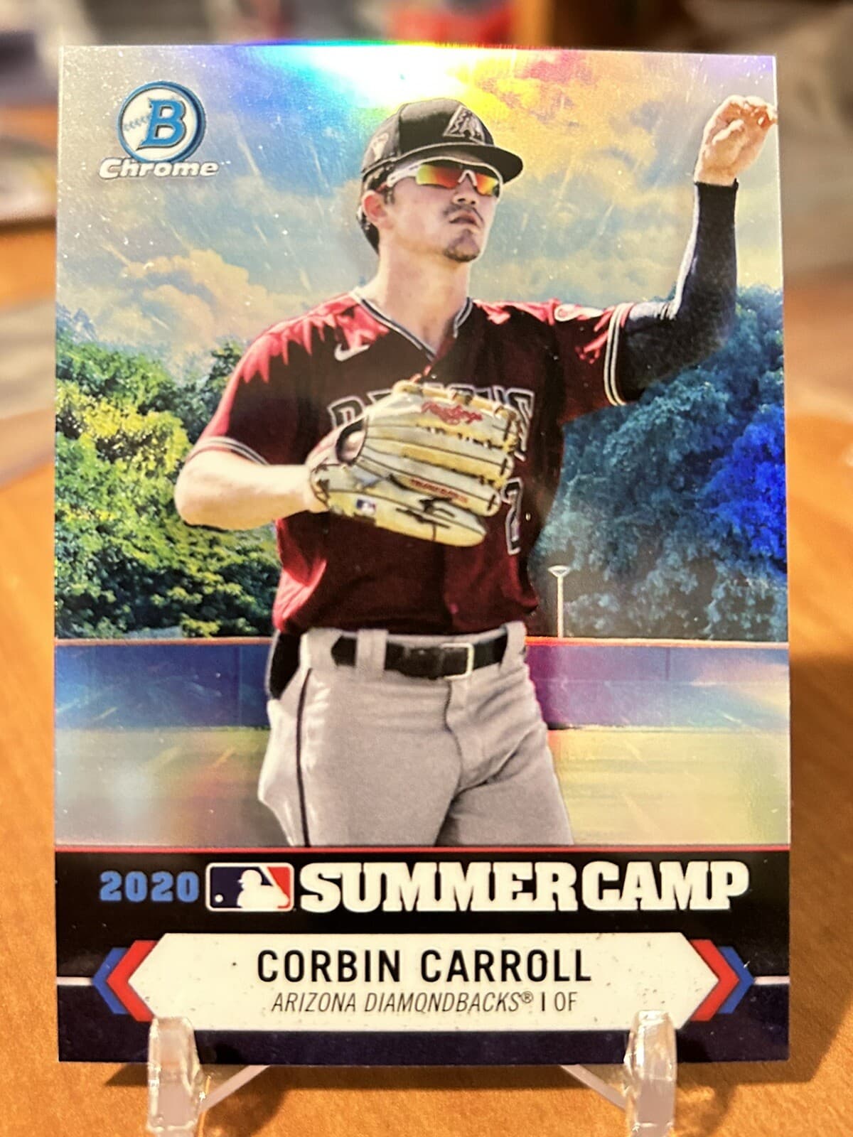CORBIN CARROLL SUMMER CAMP # S 2021 Bowman Chrome
