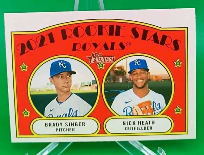 Stars Brady Singer 2021 Topps Heritage