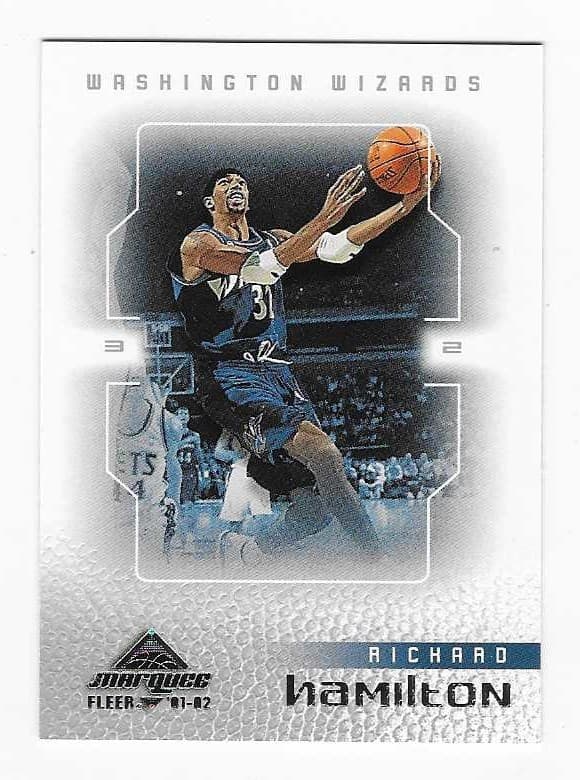 Marquee Richard Hamilton 2001 Fleer 2001 Fleer
