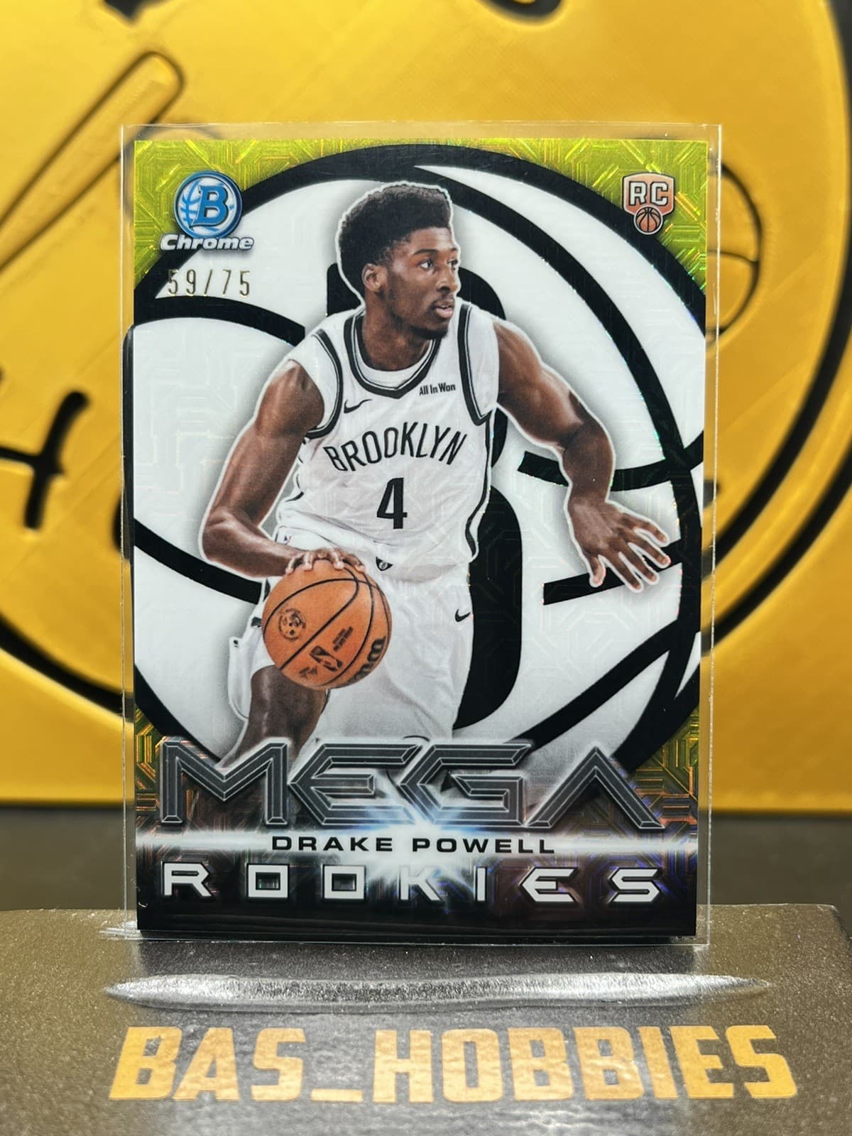 Basketball Drake Powell 2025 Bowman Chrome 2025 Bowman Chrome
