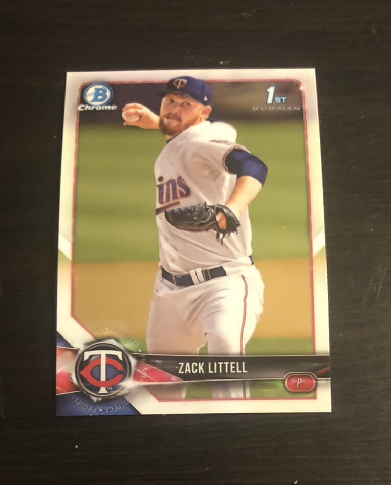 Zack Littell Prospects 2018 Bowman Chrome 2018 Bowman Chrome