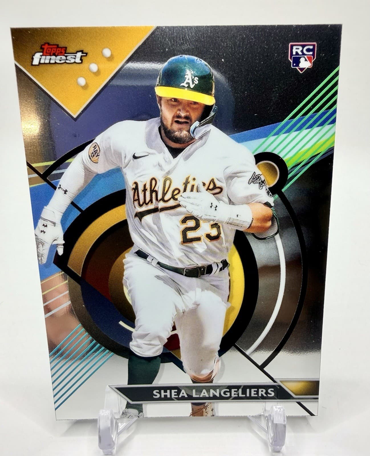 Shea Langeliers Athletics 2023 Topps Finest 2023 Topps Finest