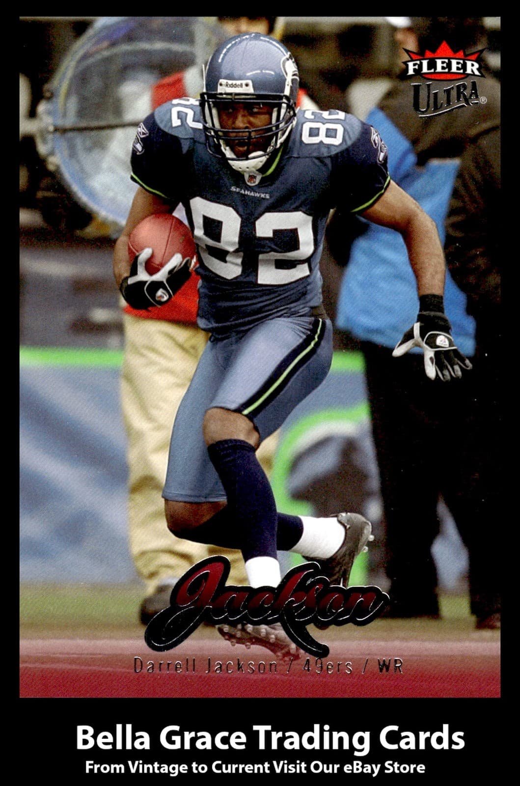 Darrell Jackson San 2007 Fleer Ultra