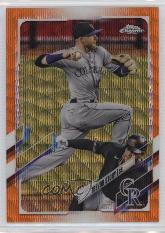 Trevor Story 2021 topps Topps Chrome