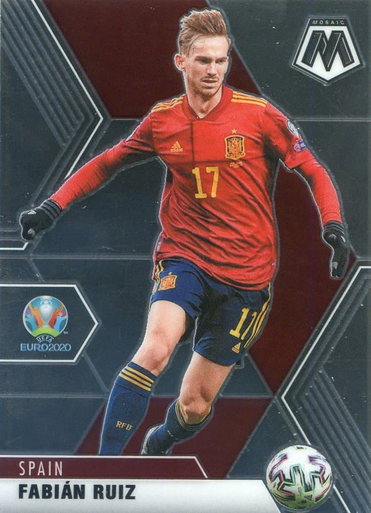 -21 EURO FABIAN RUIZ SPAIN 2020 Panini Mosaic