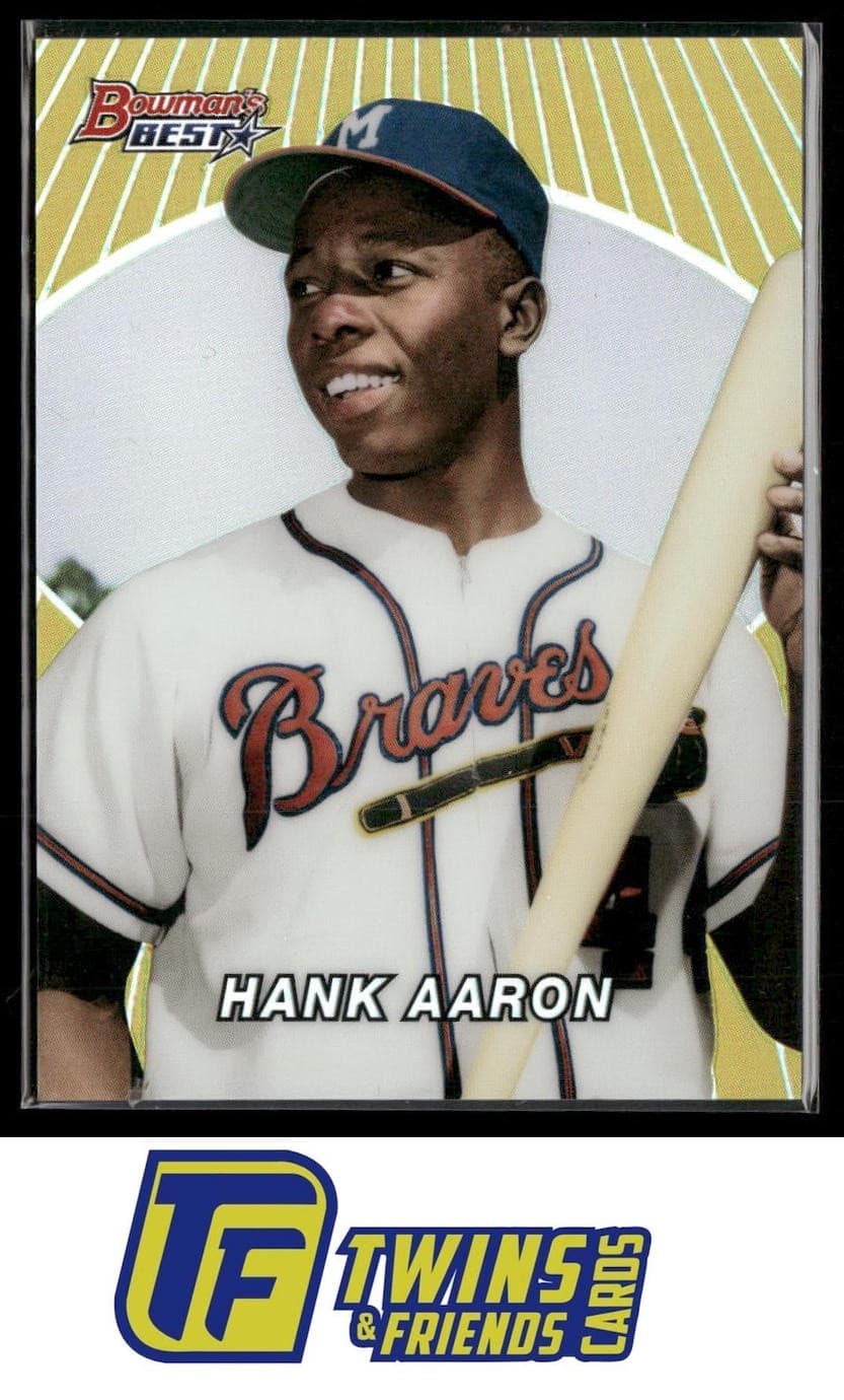 Hank Aaron 2016 Bowman 2016 Bowman
