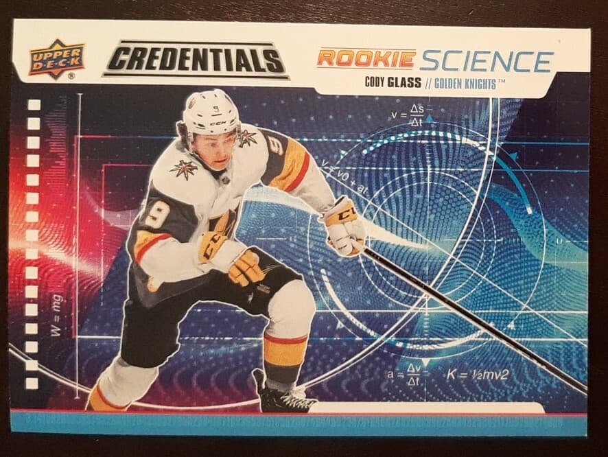 Credentials Cody Glass 2019 Upper Deck 2019 Upper Deck