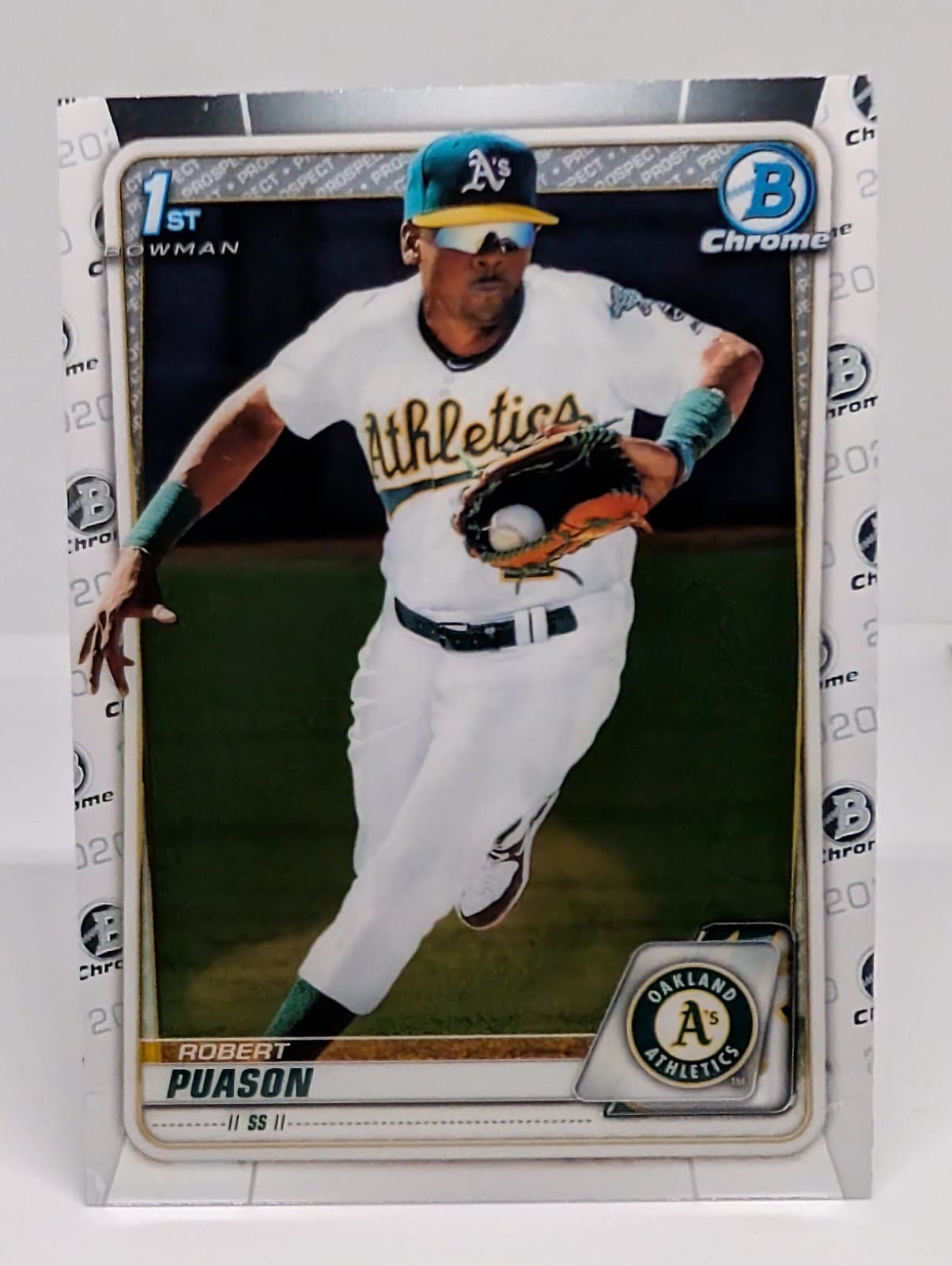 Baseball Robert Puason 2020 Bowman Chrome 2020 Bowman Chrome