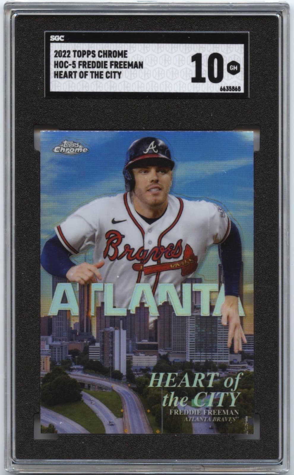 Freddie Freeman 2022 Topps Chrome 2022 Topps Chrome