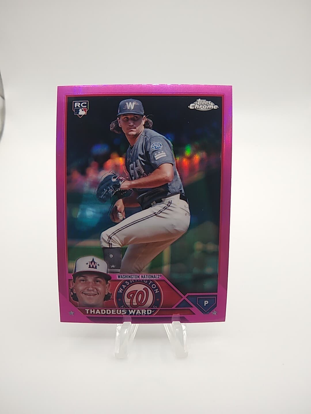 Update Pink Thaddeus 2023 Topps Chrome 2023 Topps Chrome