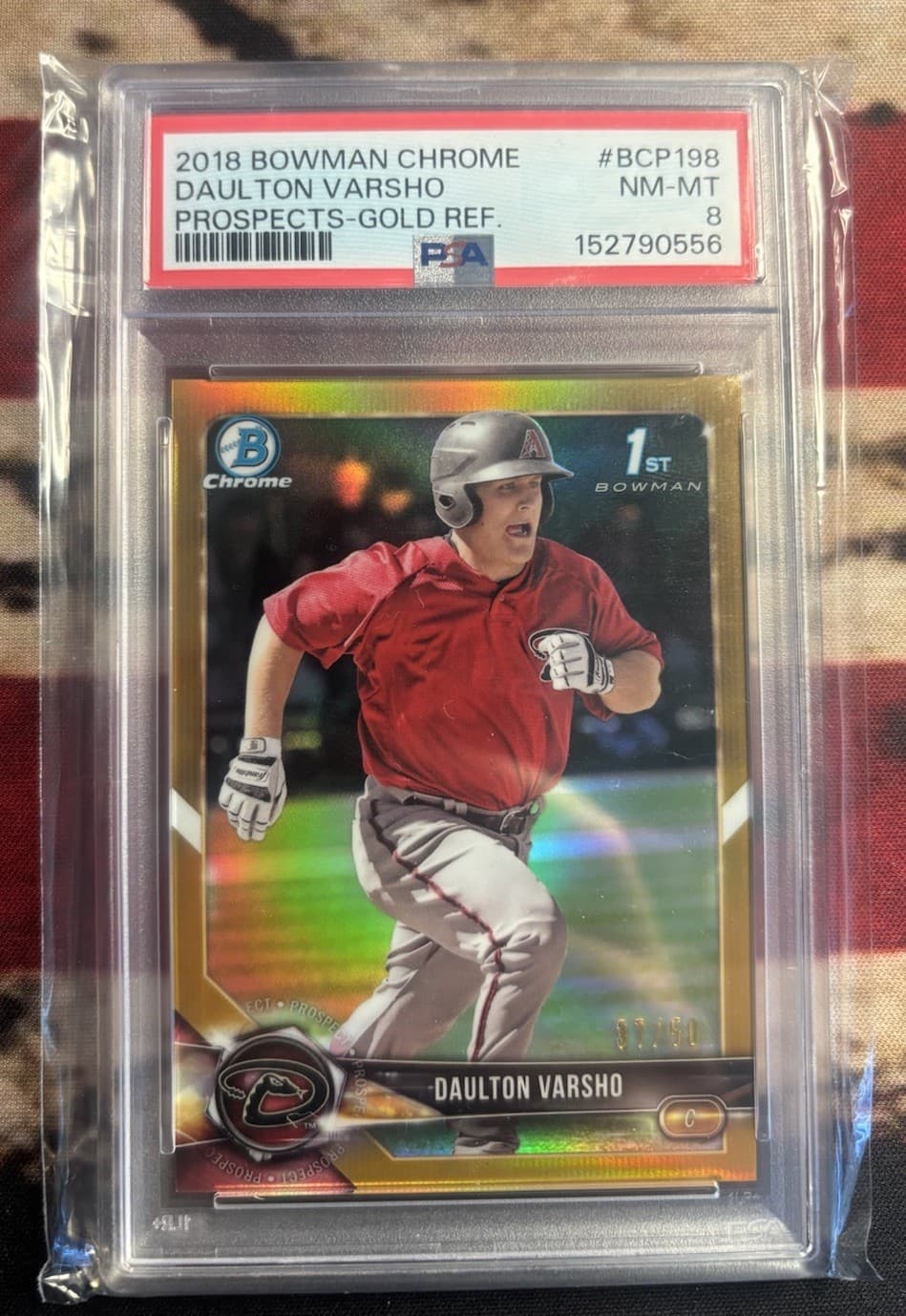 Prospects Daulton Varsho 2018 Bowman Chrome 2018 Bowman Chrome