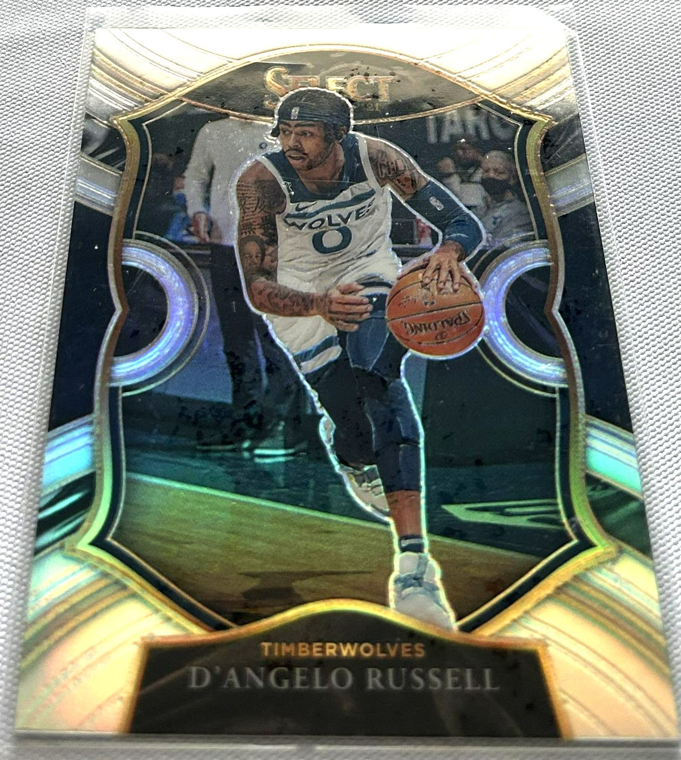 Angelo Russell Timberwolves 2020 Panini Select 2020 Panini Select