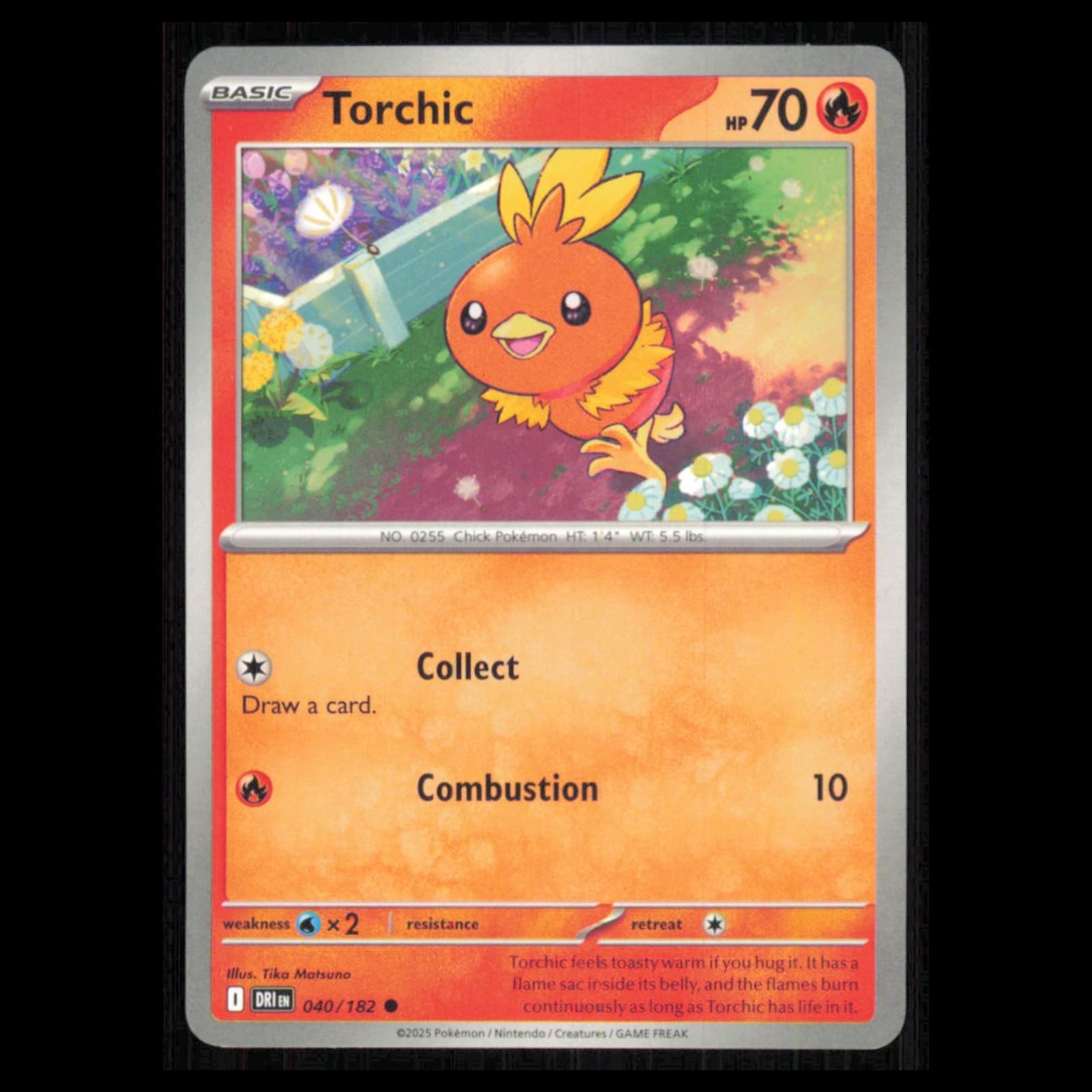 Torchic Scarlet 2025 Donruss 2025 Unknown example 2