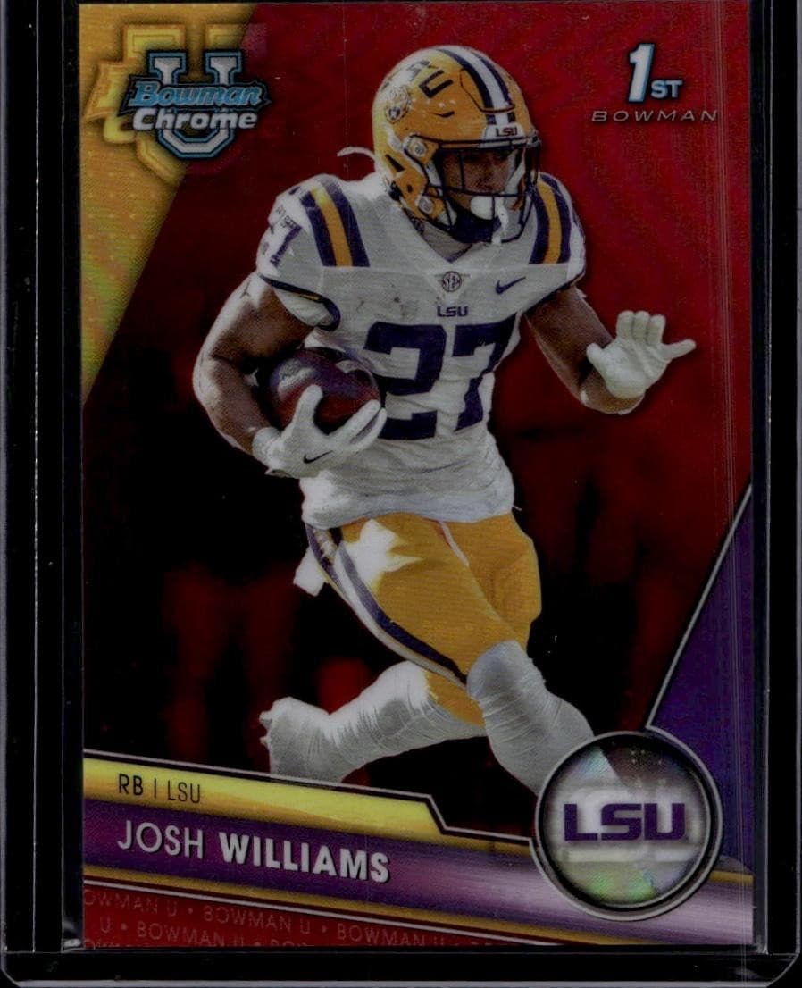 University Josh Williams 2023 Bowman 2023 Bowman red-refractor