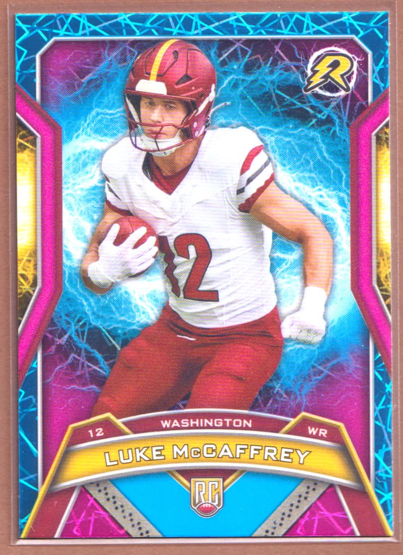 Luke McCaffrey 2024 topps Topps Resurgence