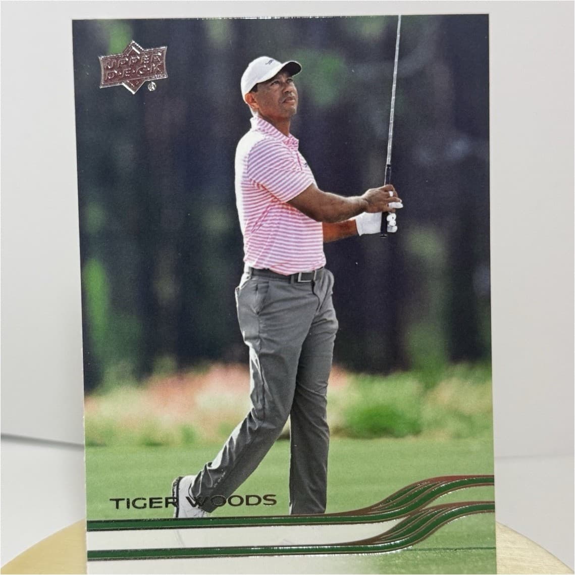 Tiger Woods trading card