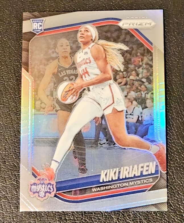 Kiki Iriafen Silver 2025 Panini Prizm 2025 Panini Prizm silver
