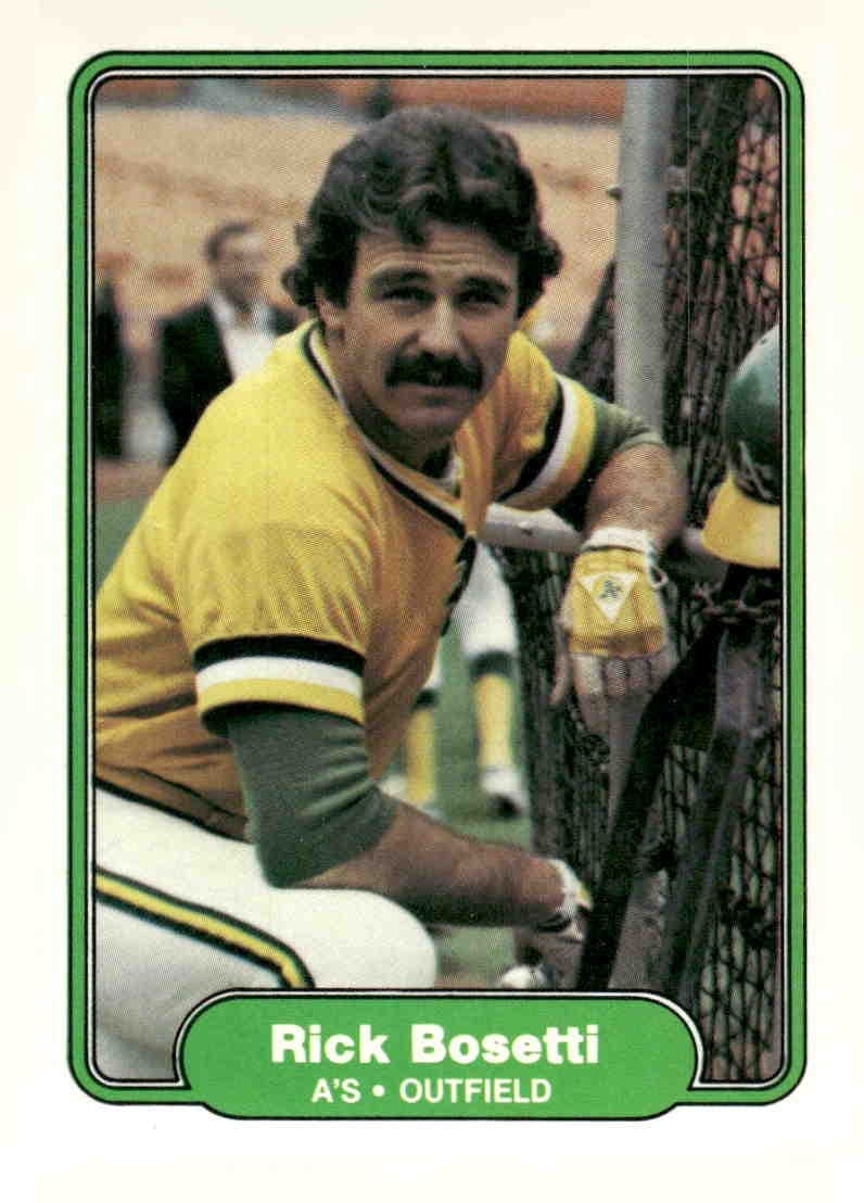Rick Bosetti 1982 Fleer 1982 Fleer