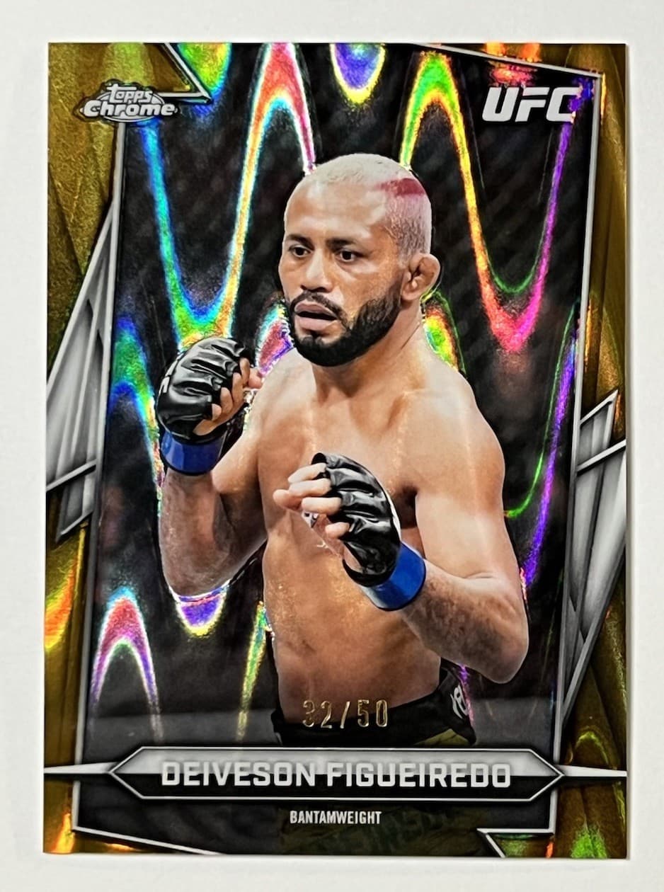 Deiveson Figueiredo trading card