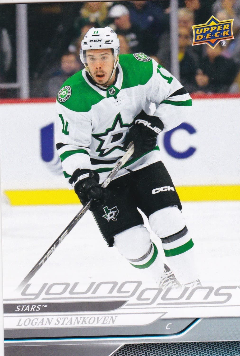 Logan Stankoven trading card