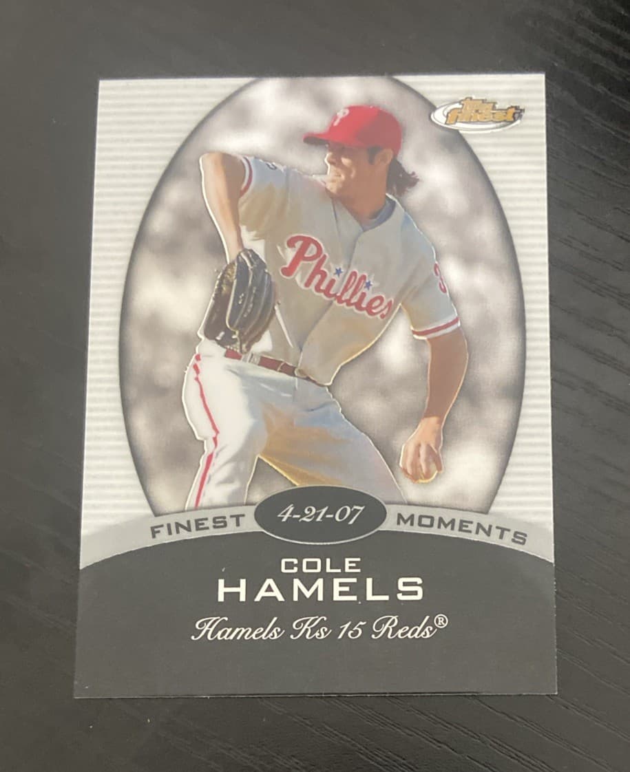 Finest Moments Cole 2008 Topps Finest 2008 Topps Finest