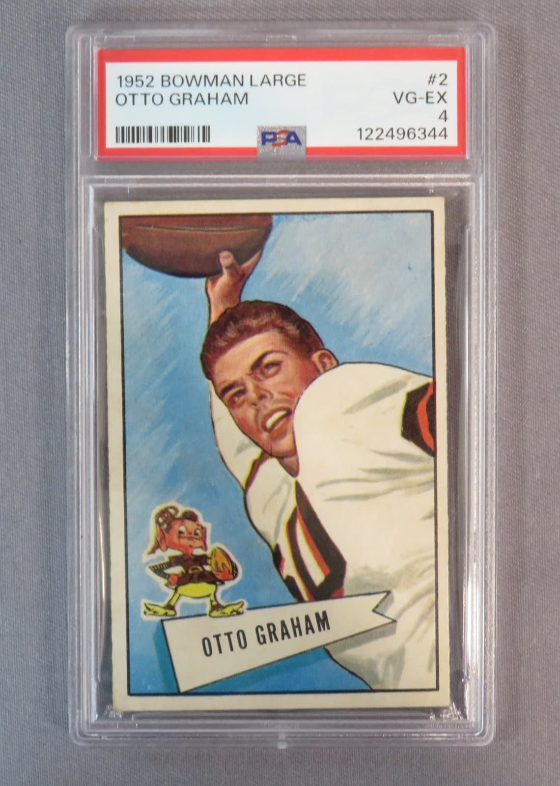 Large Football Cleveland 1952 Bowman